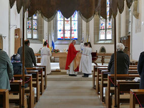 Pfingstmontag in St. Crescentius (Foto: Karl-Franz Thiede)